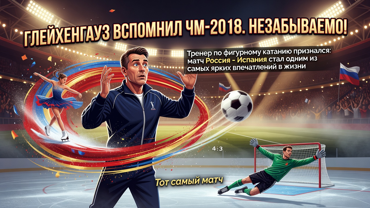 Глейхенгауз вспомнил ЧМ-2018. Незабываемо!